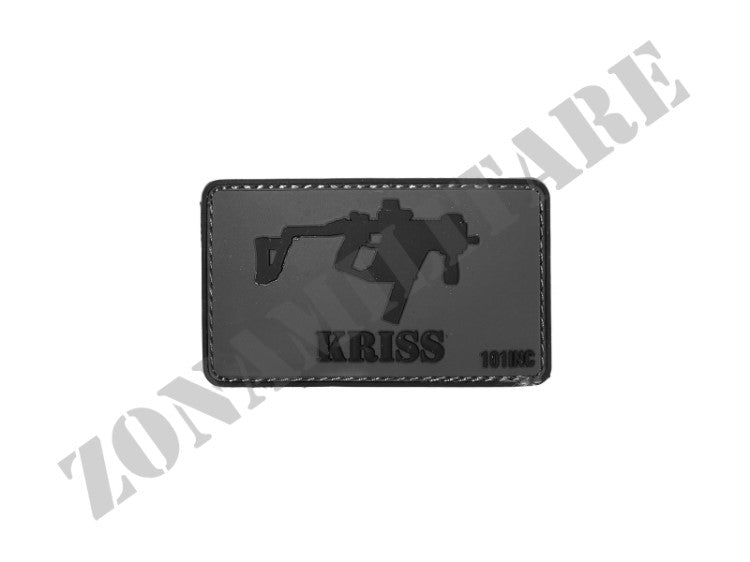 Patch Gommata Kriss Colore Gray Con Velcro