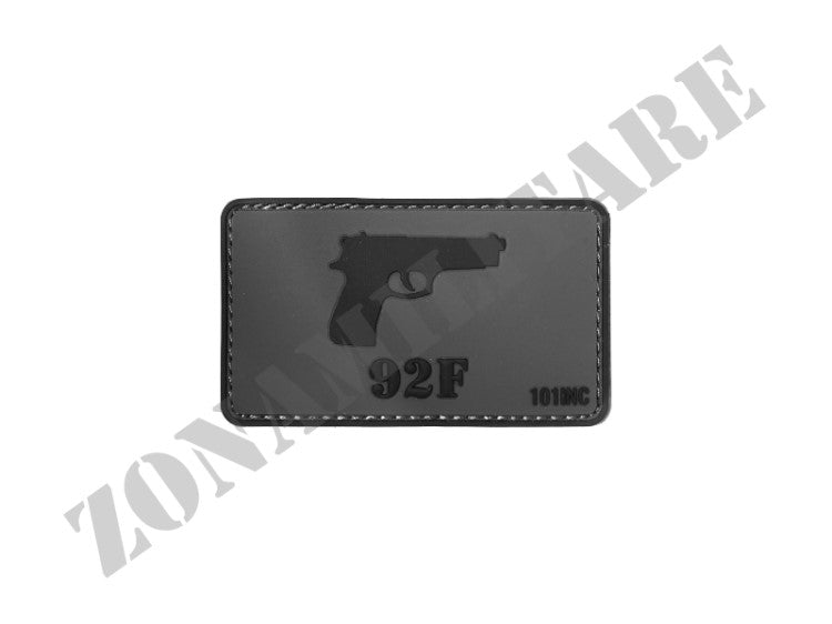 Patch Gommata Beretta 92F Colore Gray Con Velcro