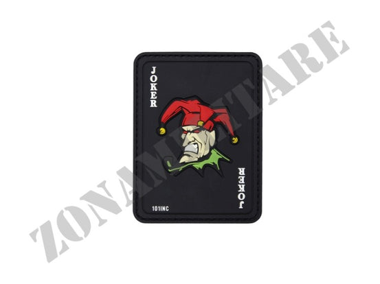 Patch 3D Pvc Joker Nera