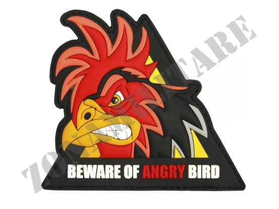 Patch Gommata Triangolo Beware Of Angry Bird