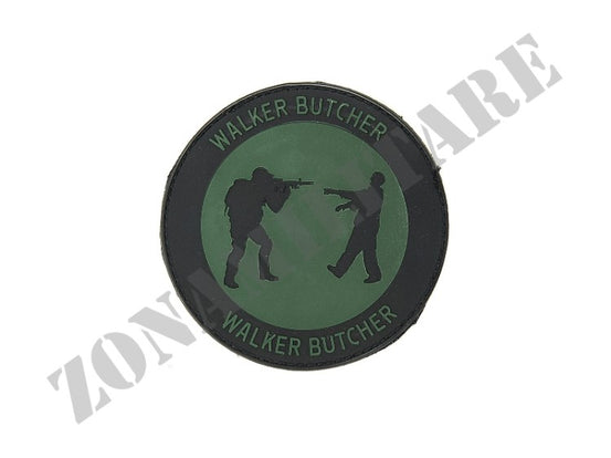 Patch Gommata Walker Butcher Colore Black&Od Green