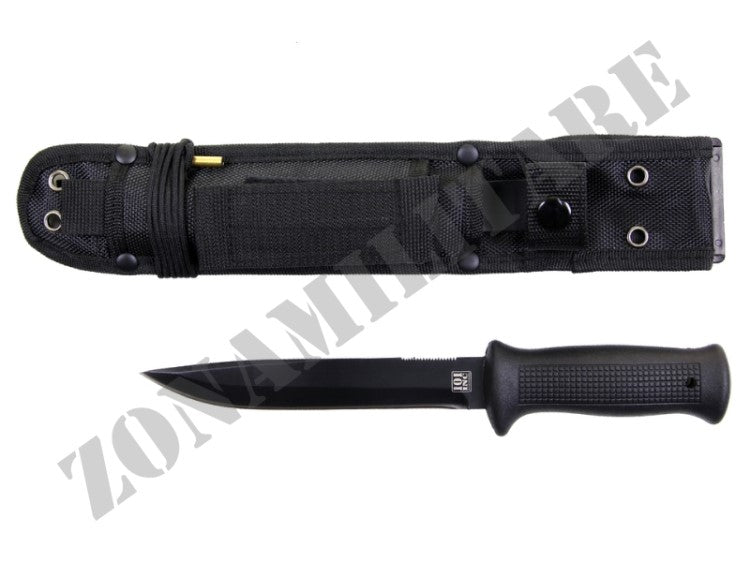 Coltello Con Fodero Multi Funzionale Campeggio Nero