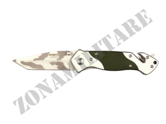 Coltello Con Clip Manico Colore Od Green 101 INC