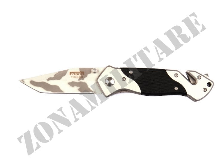 Coltello Con Clip Manico Colore Black 101 INC