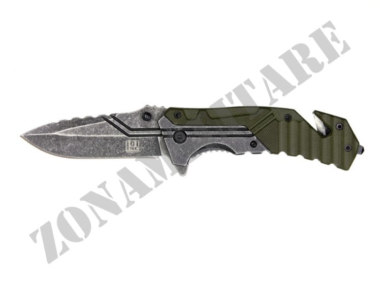 Coltello Viper Per Sicurezza Con Accessori Colore Verde Od