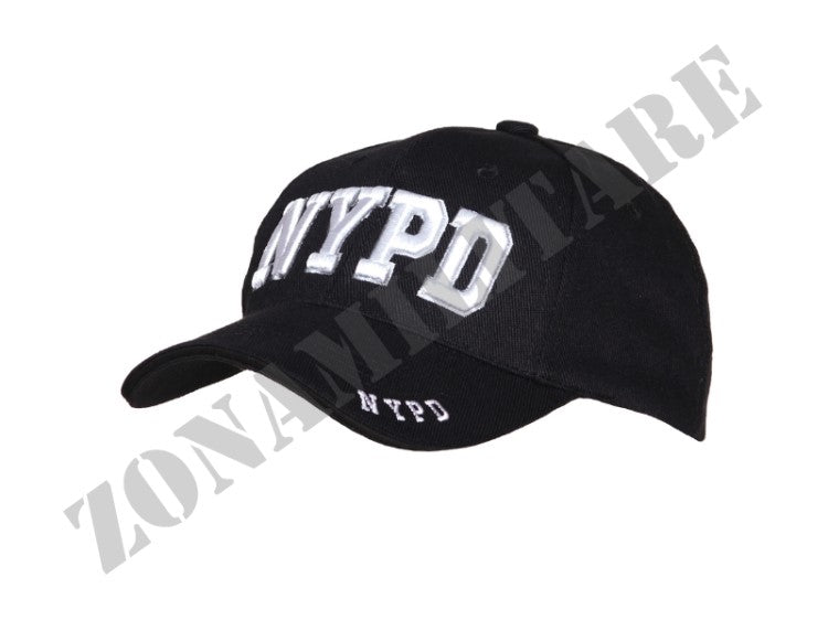 Cappellino Baseball Nypd Black 101Inc