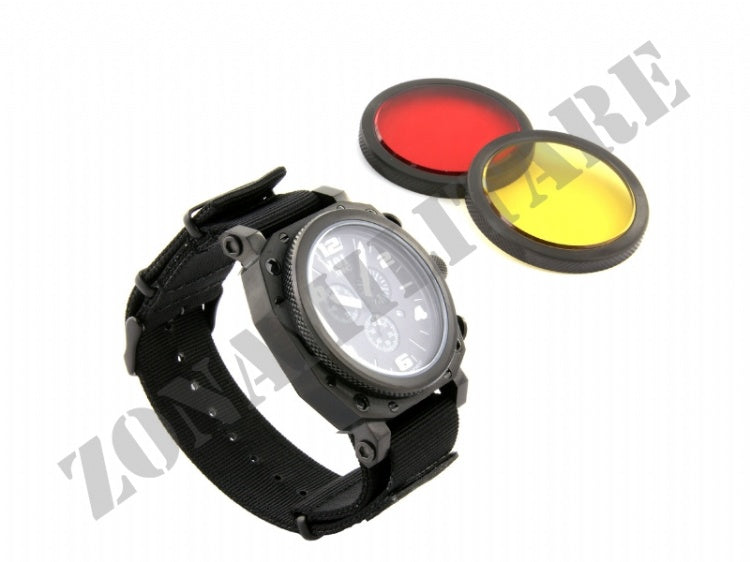 Orologio Special Ops Cinturino Nylon Black Version