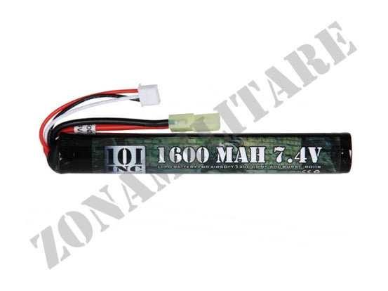 Li-Po Batteria 7.4V 1600 Mah 101Inc