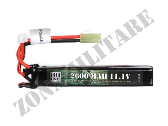 Li-Po Batteria 11.1V 2600 Mah 101Inc