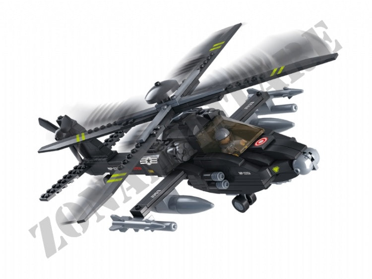 Set Costruzioni Sluban Apache Helicopter M38-B0511