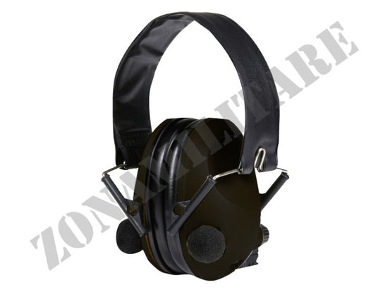 Cuffie Proteggi Udito Elettroniche Colore Black