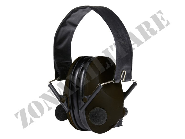 Cuffie Proteggi Udito Elettroniche Colore Black