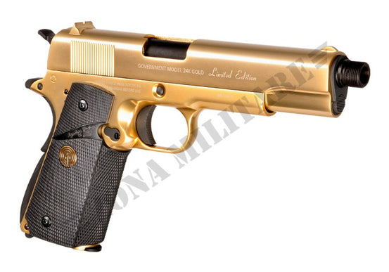 Pistola 24K Gold Plated M1911 Full Metal Gbb Socom Gear