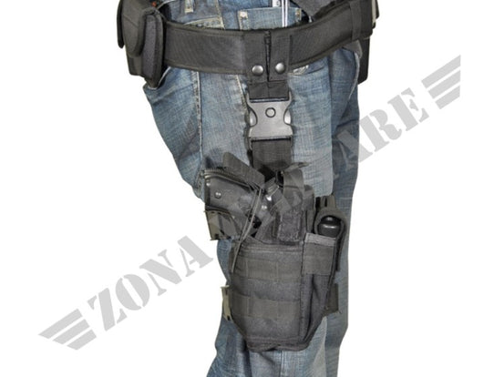 Fondina Cosciale Swiss Arms Cordura Nera