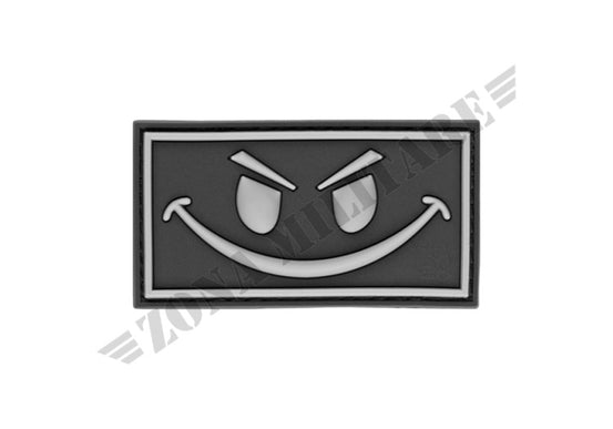 Evil Smiley Rubber Patch Jtg Swat Color