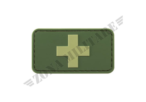 Swiss Flag Rubber Patch Jtg Forest Version