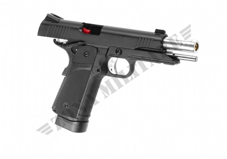 Pistola Hi-Capa 5.1 Full Metal Co2 Kj Works Black Version