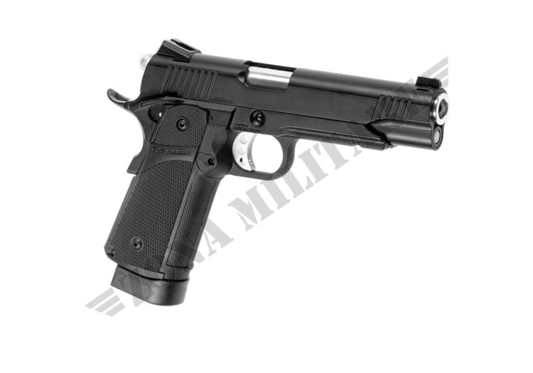 Pistola Hi-Capa 5.1 Full Metal Co2 Kj Works Black Version