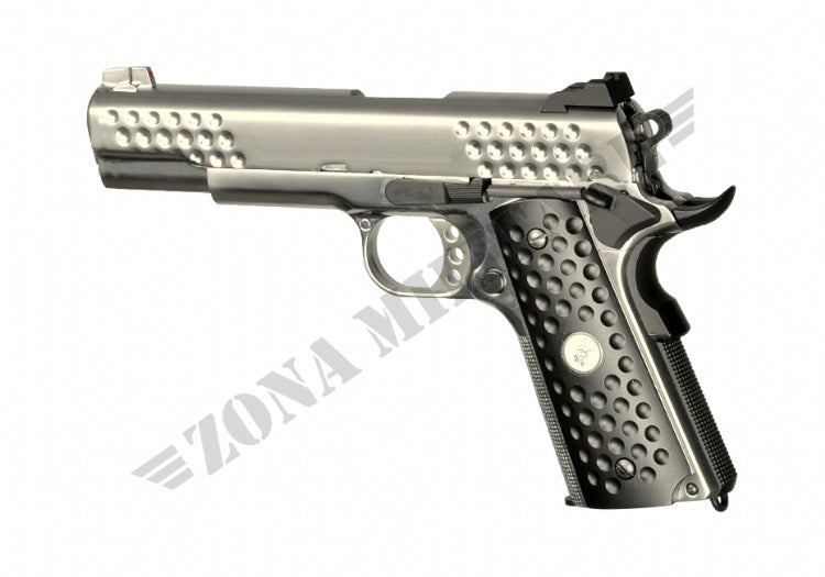 Pistola 1911 Knight Hawk Full Metal Gbb Silver