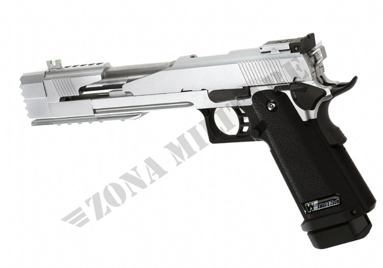 Pistola Hi-Capa 7 Full Metal Dragon A Gbb We Silver Version