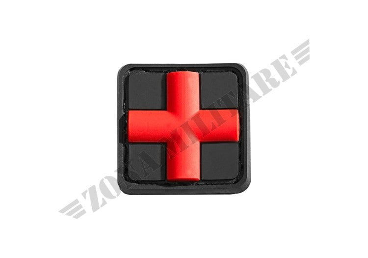 Patch Gommata Red Cross Rubber 25Mm Jtg Blackmedic