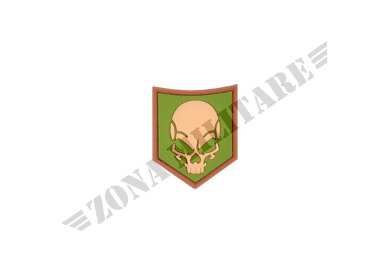 Sof Skull Rubber Patch Multicam