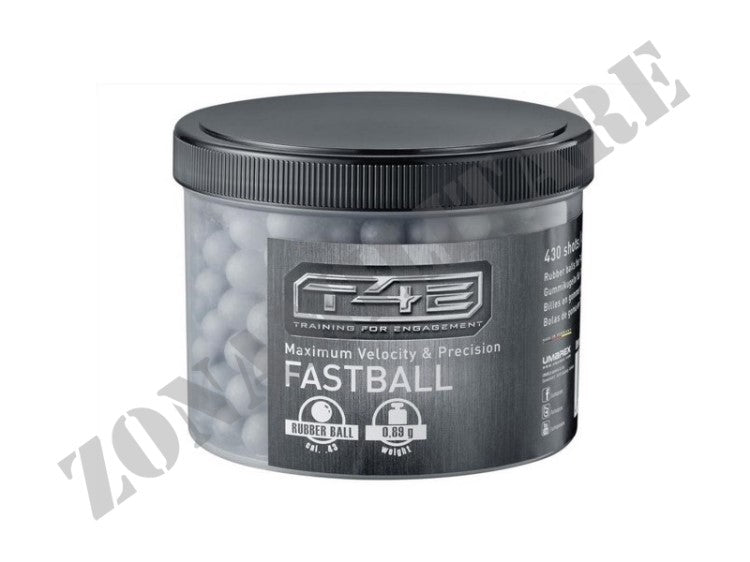 MUNIZIONI T4E .43" FASTBALL GREY 0.9G 430 PZ UMAREX