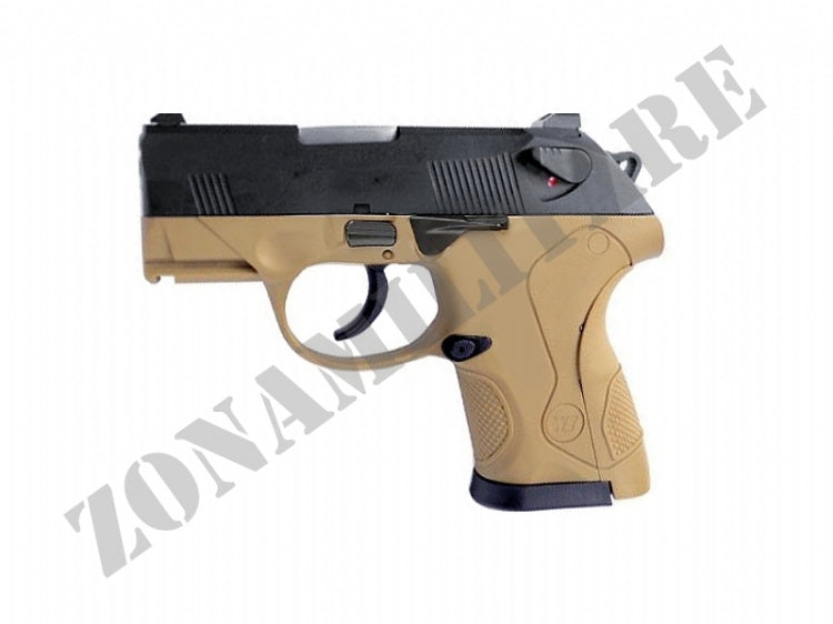 Pistola We Bulldog Px4 Compact Tan Version Blowback doppio caricatore