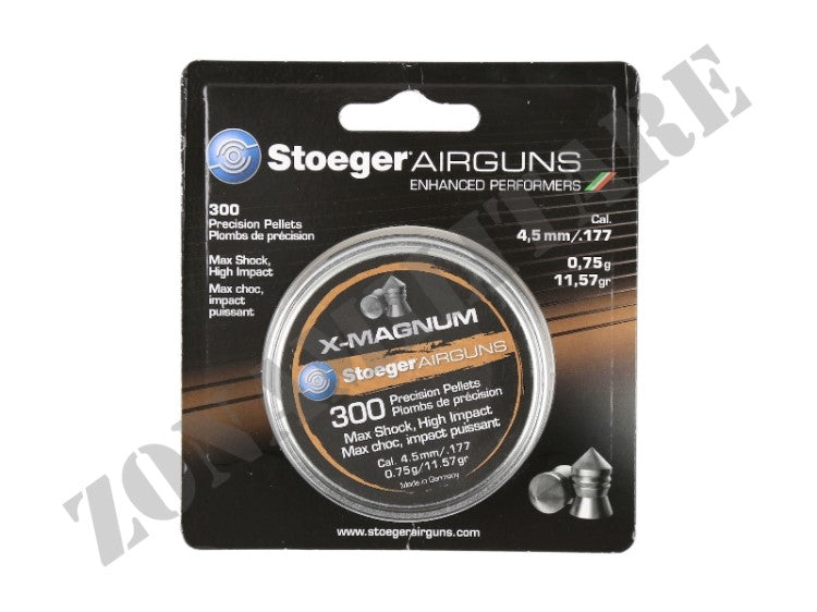 Piombini H&N X-Magnum Stoeger Confezione Da 300Pcs