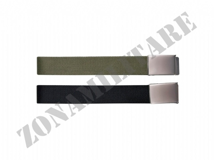 Cintura Army Clasp Belt Black Kombat