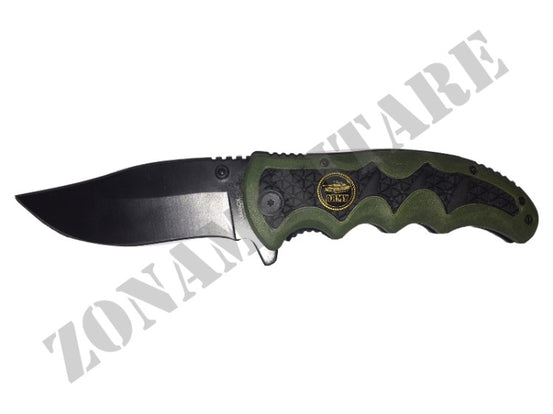 Coltello Martinez Albainox Apertura Assistita Army Green