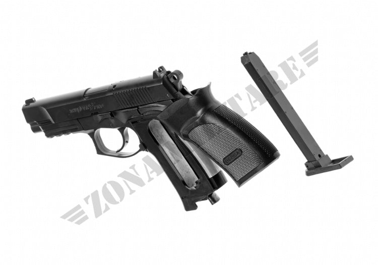 Pistola Thunder 9 Pro Co2 Bersa Black Version