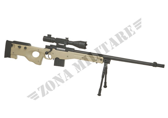 Fucile Marca Well Modello L96 Awp Fh Sniper Set Tan