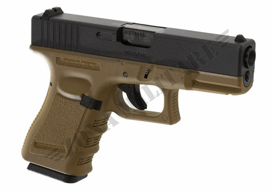 Glock We19 Metal Version Gbb We Black & Desert Color