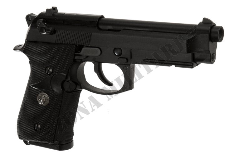 Pistola We Modello M9A1 Full Metal Black Co2