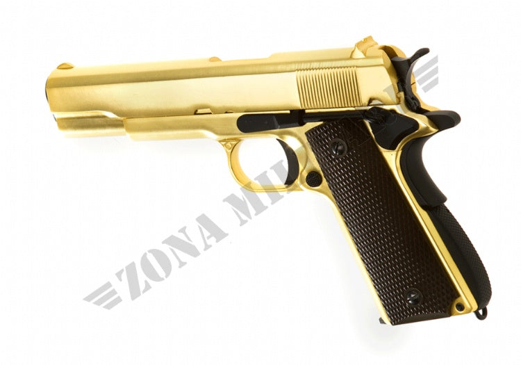 Pistola M1911 Full Metal Gbb Gold