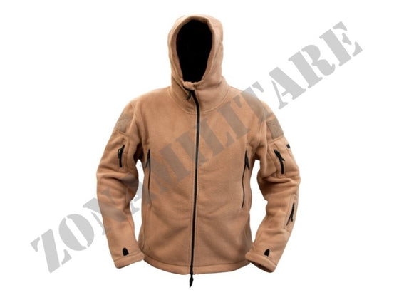 Giacca In Pile Recon Tactical Hoodie Kombat Coyote