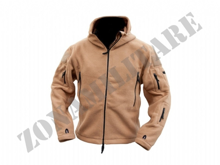 Giacca In Pile Recon Tactical Hoodie Kombat Coyote