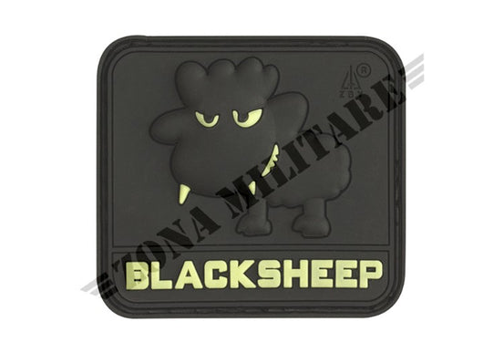 Little Blacksheep Rubber Patch Glow In The Dark Jtg