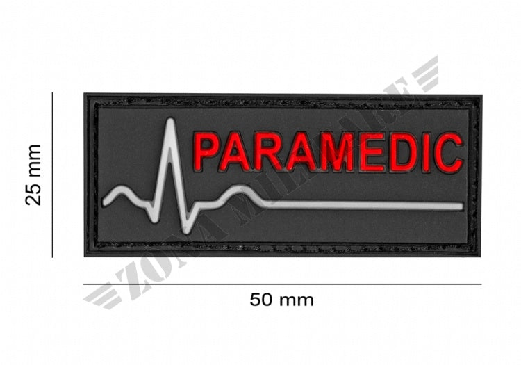 Patch Gommata Paramedic Rubber Patch Jtg