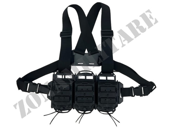 Sistema Combo Bungee Personalizzabile Nero Vega Holster