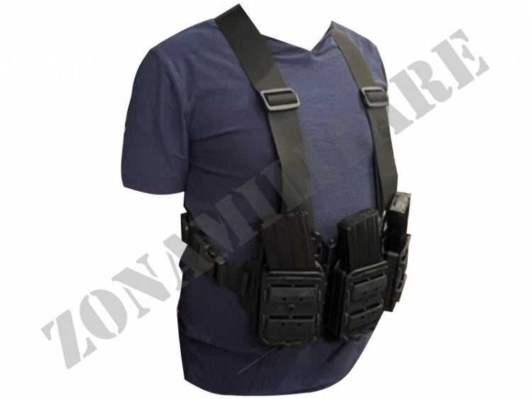 Sistema Combo Bungee Personalizzabile Nero Vega Holster