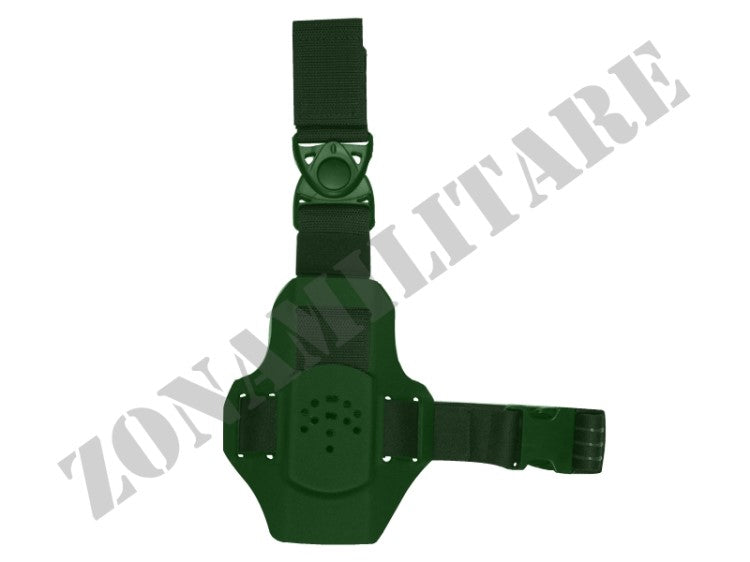 Piattaforma Cosciale Compatta Semplice Vega Holster Verde