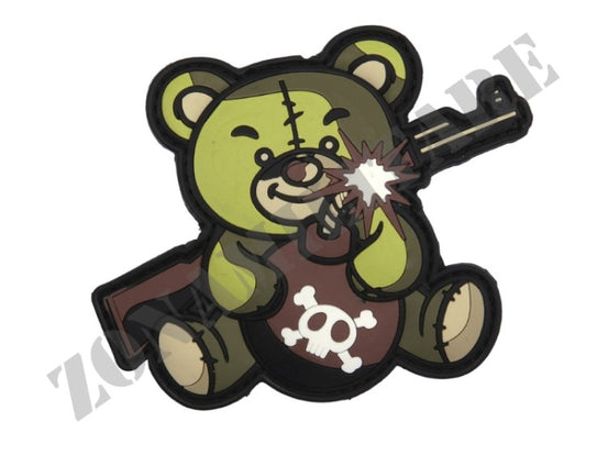 Patch 3D Pvc Terreur Teddy Verde Gommata