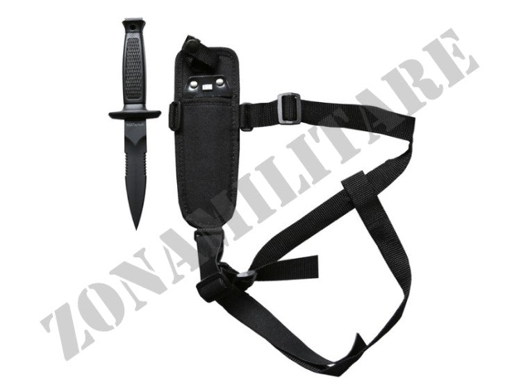 Tactical Shoulder Holster Knife Kombat Black