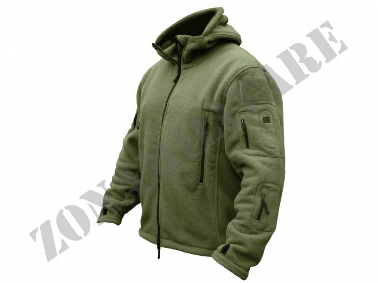 Giacca In Pile Recon Tactical Hoodie Kombat Od Green