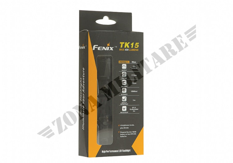 Torcia Fenix Modello Tk15 Xp-G S2 400 Lumen