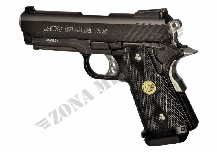 Pistola Hi-Capa 3.8 Full Metal Gbb Black We