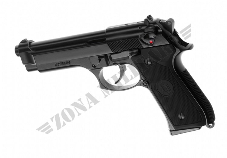 Pistola Kj Works M9 Full Metal Version Gbb Black