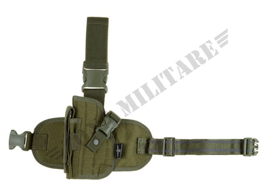 Fondina Cosciale Holster Invader Gear Colore Verde Sinistra